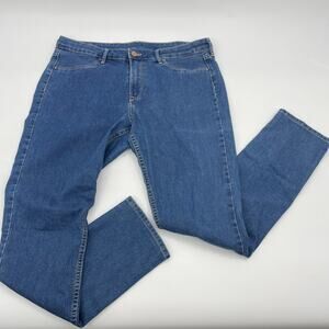 &DENIM Womens Skinny Ankle Jean Size 33 Soft Denim Stretch Mid Rise Blue